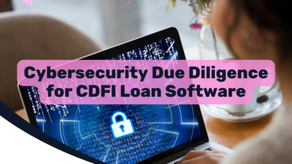 Cybersecurity Due Diligence for CDFI Loan Software